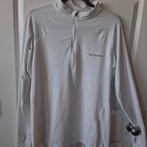 Women's Columbia White Pullover